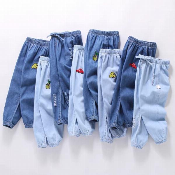 Quần Jeans mùa hè trẻ em